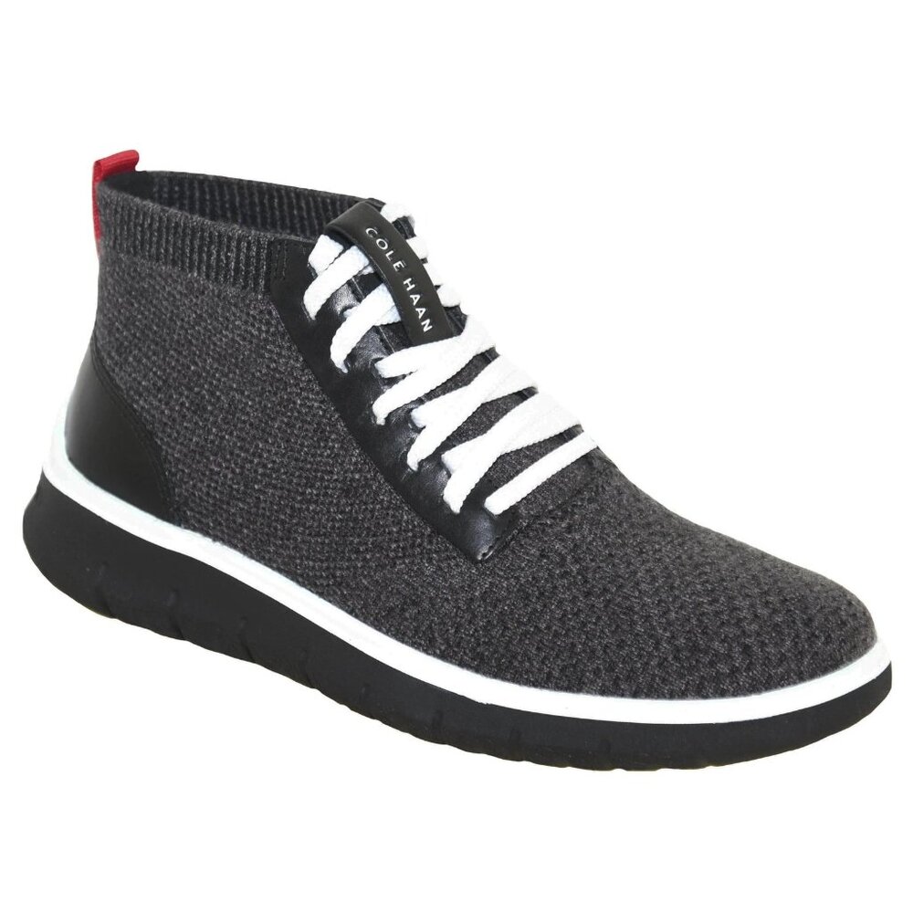Cole Haan Men's Generation Zerogrand Stitchlite High Top Sneaker | Black | 9